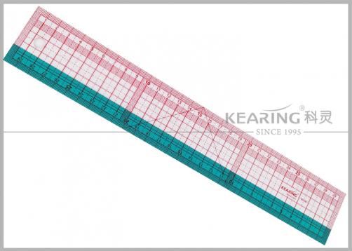 8030B, Kearing Colorful Pattern Making Ruler ( 30cm )