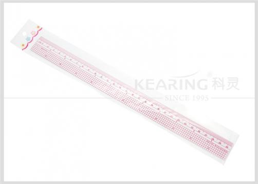 B-65, Kearing Plastic Grading Ruler 12'' & 30cm