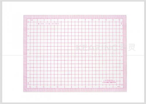 8010, Kearing Flexible Plastic Metric Quilting Ruler 11 * 15cm