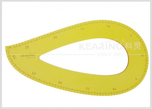 PM6460, Kearing Rigid Plastic 60cm Vary Form Curve Ruler
