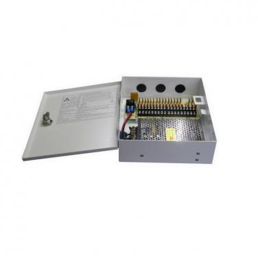 DC12V 10A 18CH 120W AC100-240V Power Supply Box SY-120W-18CH-D