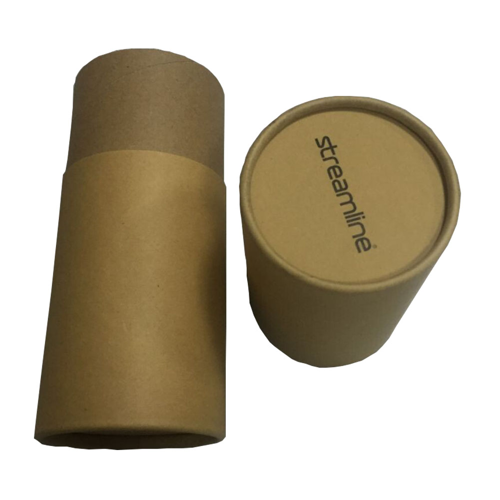 Experienced Supplier Of Custom Brown Kraft Tube With Lid Cardboard Paper Tube