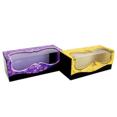 17 pt SBS Ivory Board Toy Packaging Box With PVC Window