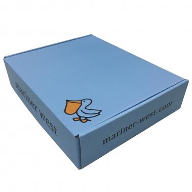 Light Blue Paper Packing Box