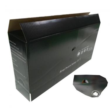 Black RSC Carton Box