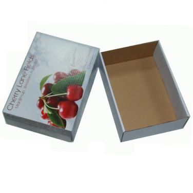 Cardboard 1-5 kg cherry packing box