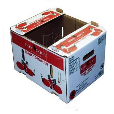 Custom Made Corrugated Tomato Carton