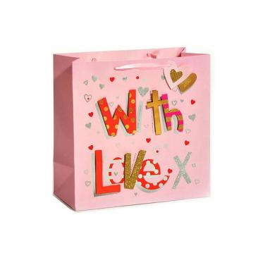 Custom Matte Colored Paper Bag For Gift Packaging