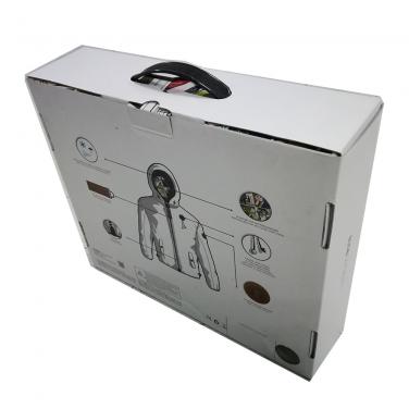 White Cardboard Folding Moving Paper Box For Clothes Packing