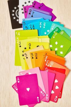 Custom colorful printing poker play card