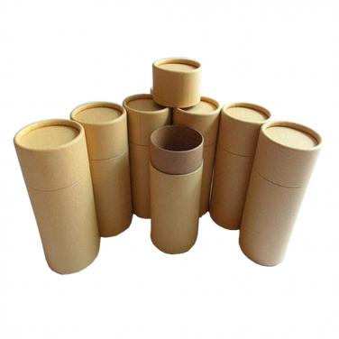 Plain brown Cylinder Packing Box