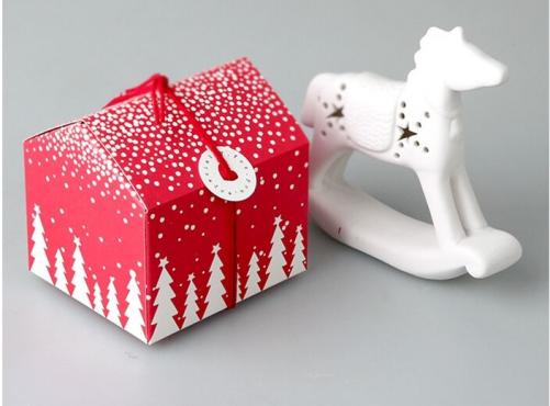 Fancy Christmas gift packing box