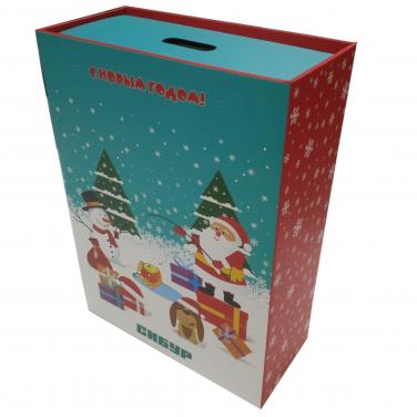 Corrugated drawer packing box for christmas