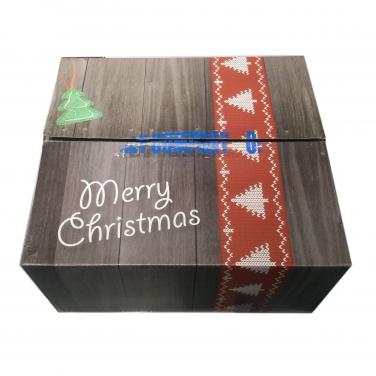 Customized corrugated Christmas gift shipping box
