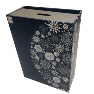 Christmas corrugated gift paper packing box
