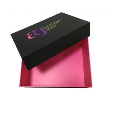 lid and bottom gift paper packing box