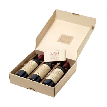 Folding 3 Pack Box With Insert