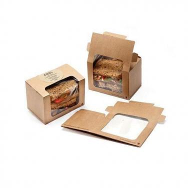 Kraft Paper Sandwich Box
