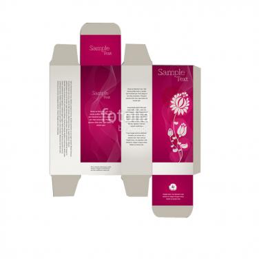 Strong Quality Luxury Printing Ivory Board Loose Powder Packaging Paper Box