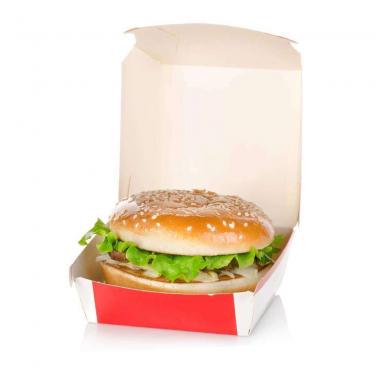 CMYK Offset Printing Hamburger Box