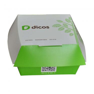 Ivory Board Hamburger Box