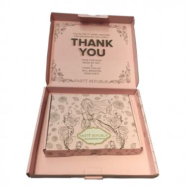 Notebook packaging box matte lamination