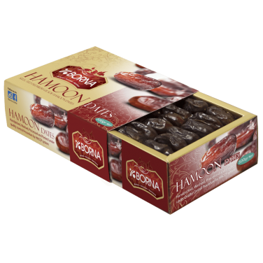 Dry fruit Dates Packaging box with custom printed