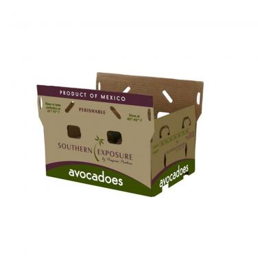 Custom avocado 5-ply carton box