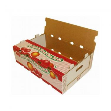 Custom Color Printed Banana Pineapple Fruit Box with Die-cutting Fresh Hole