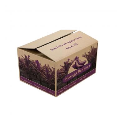Custom manufacturers packing carton corrugated shipping fruit banana box