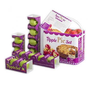 Custom Logo printed paper Apple box