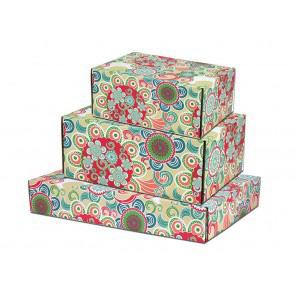 Fancy printed series flower box
