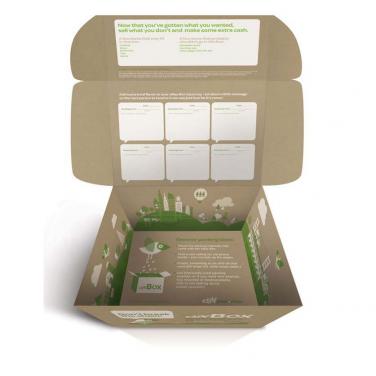 Both side printed electronic packing