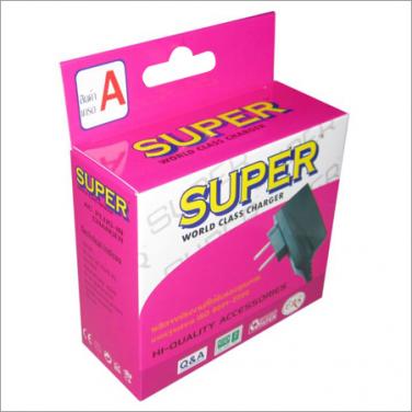 Logo printed electronic shipping box