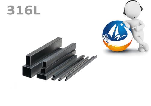 316L stainless steel square tube