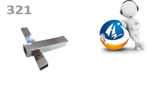 321 stainless steel square tube