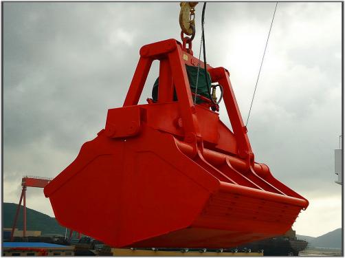 6-12CBM CLAMSHELL HYDRAULIC GRAB