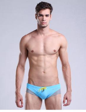 Men multi-color swimming mini briefs with cord OEM