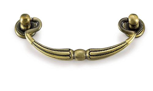 Professional manufacturer zinc drawer pull for furniture with high quality 3-3/4in(96mm)