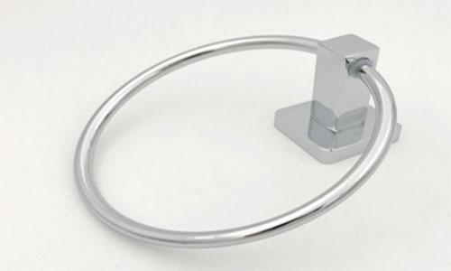 Bathroom hardware hanger, stainless steel towel rack, towel ring
