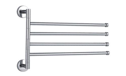 Bathroom hardware stainless steel towel rack factory direct selling rotary towel towel rack bathroom hanger