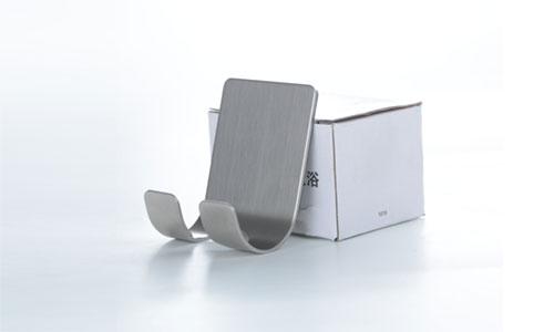 Europe design wall mounted adhesive stainless steel 304 cable clip organizer