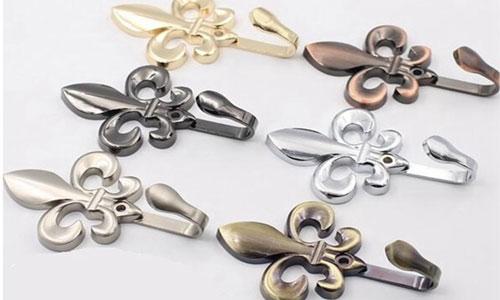 Different colors&finish flower shape hook