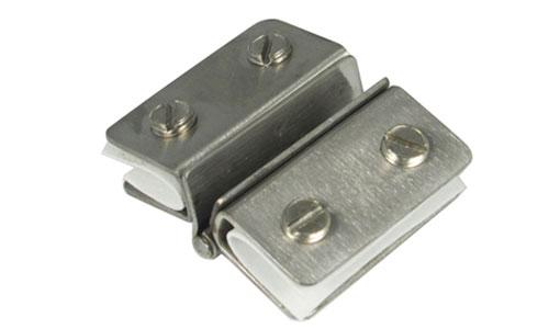 Glass to glass clamps