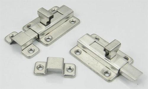 Sliding square large door bolts