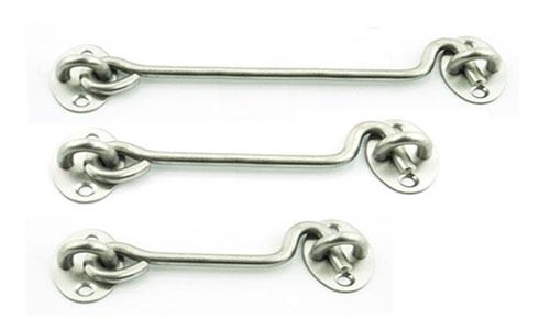 Varying length heavy duty cabin hook-wind-proof hook