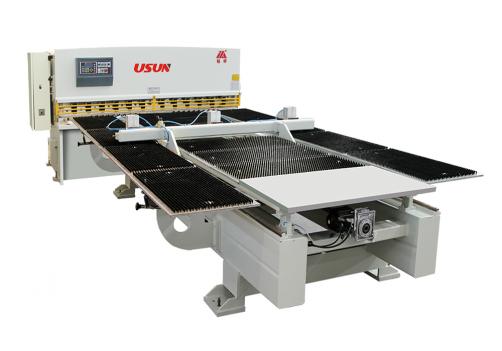 QS12K Series hydraulic CNC Swing Beam Shearing Machine with Pre-feeding