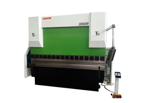 220T Electro-Hydraulic Synchronous CNC Bending Machine