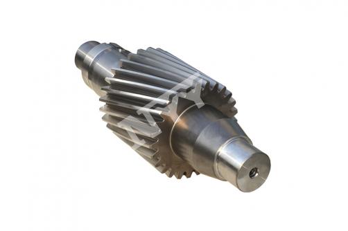 Food and feed machinery 18CrNiMo7-6 tooth grinding gear shaft