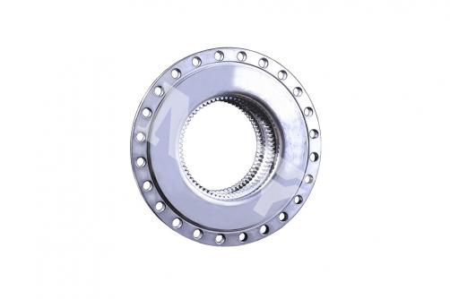 Wind turbine nitriding gear